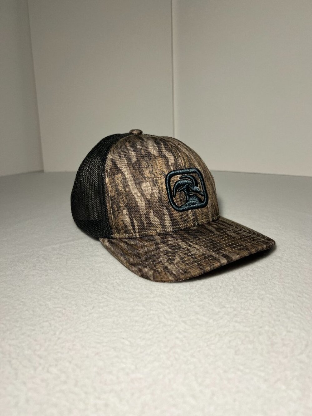 Pacific Headwear Logan Men’s OS 108c Structured Hat Camo Print with 3D Embroider